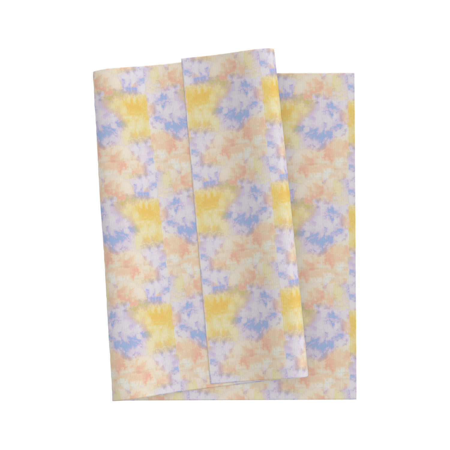 T/Banboo Rayon/S Pigmentdruck Drop-needle RIB